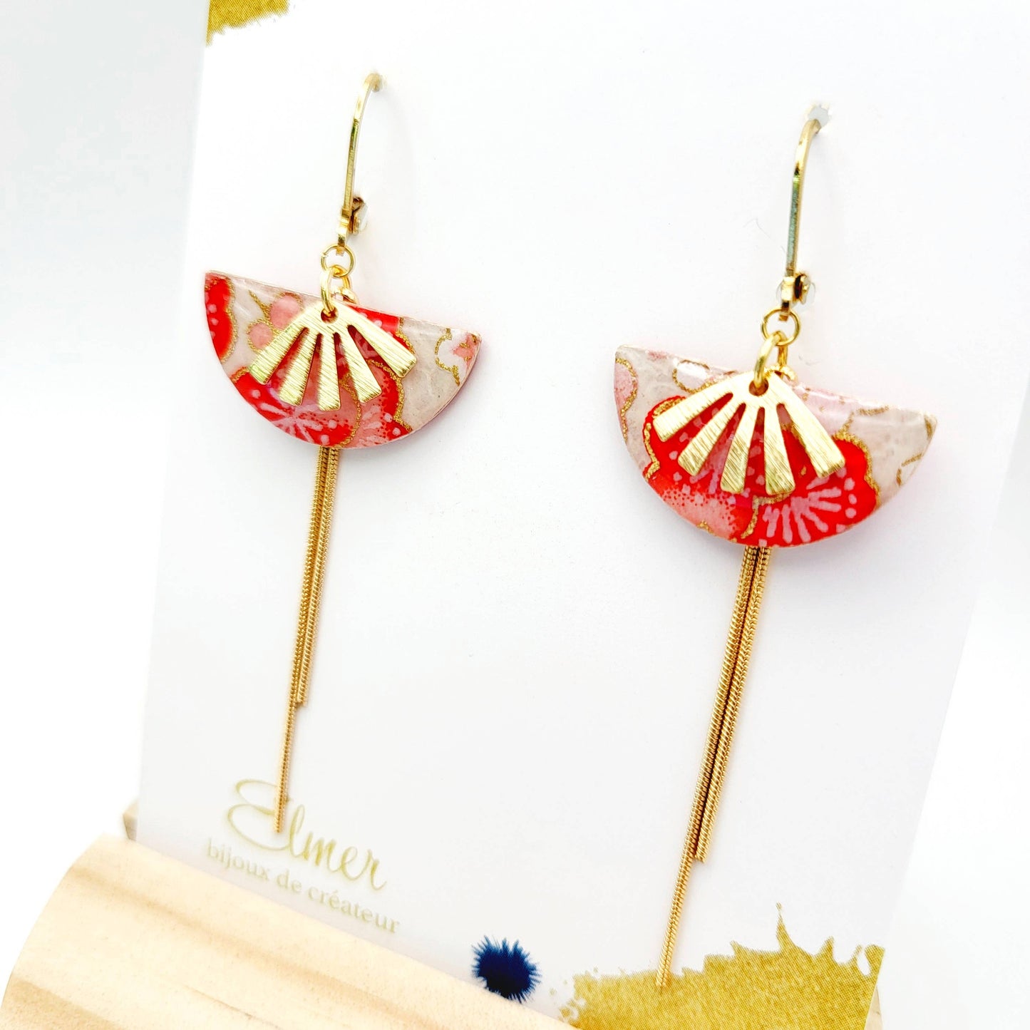 Boucles d'oreilles longues OGI