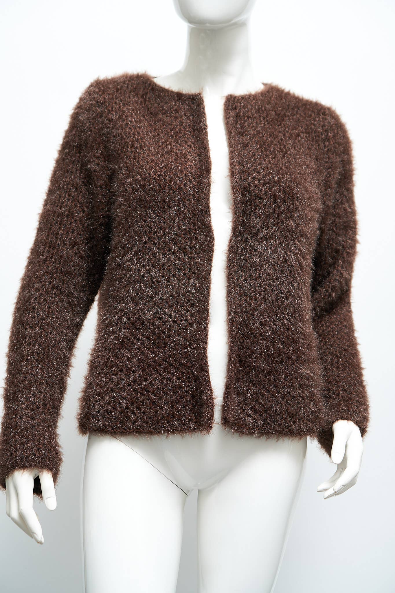 Gilet court fluffy I1032