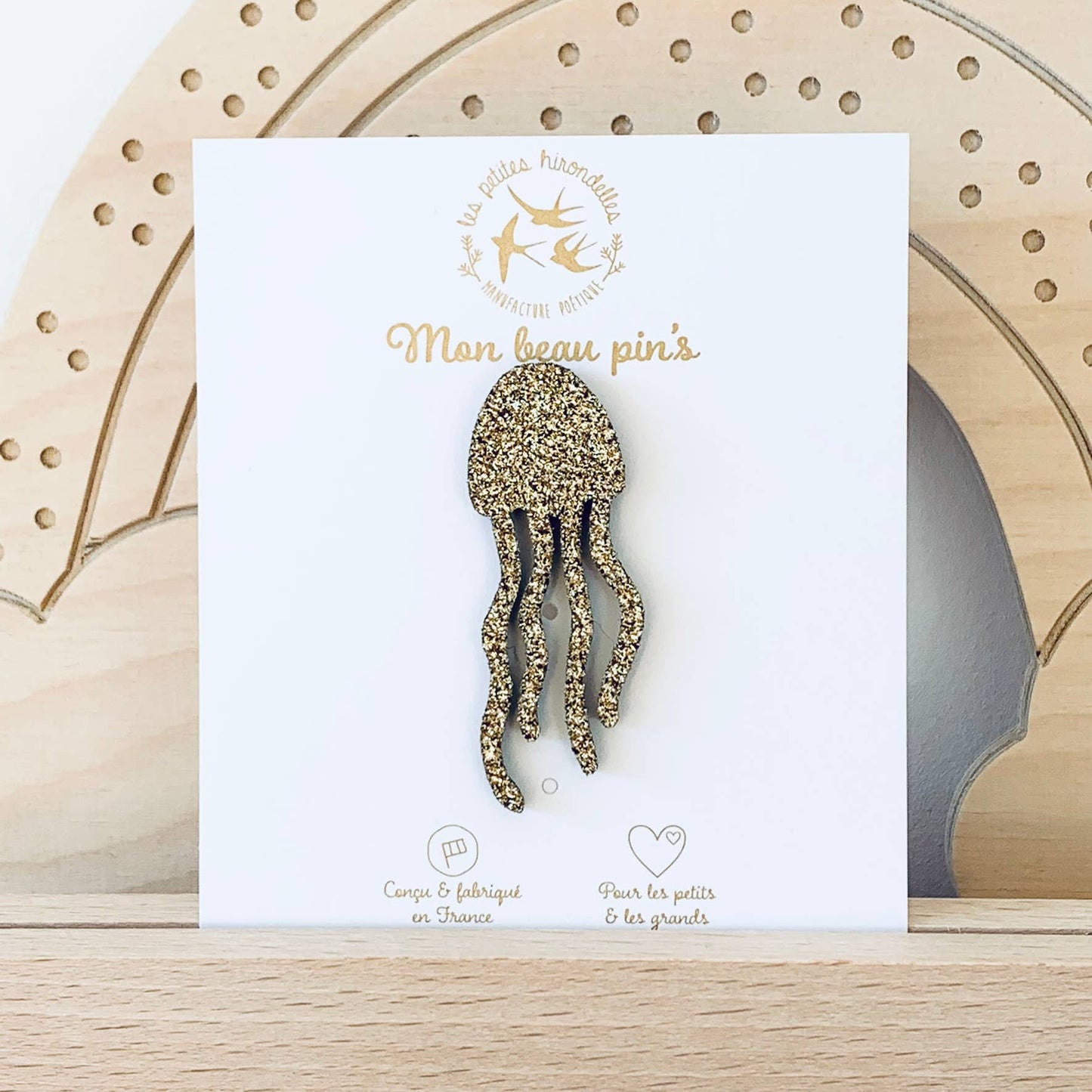 Pin's - Méduse