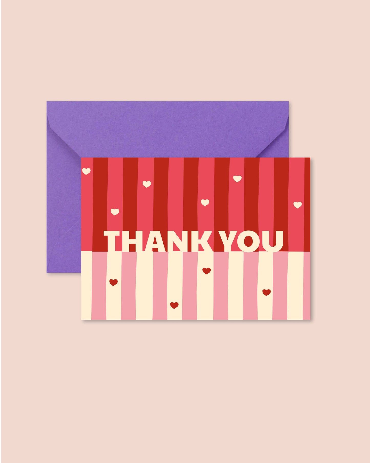 Carte "Merci" : Thank you (avec enveloppe)