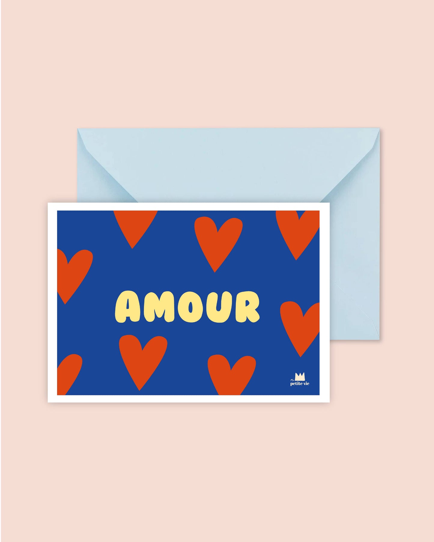 Carte "Love" - Amour (avec enveloppe)