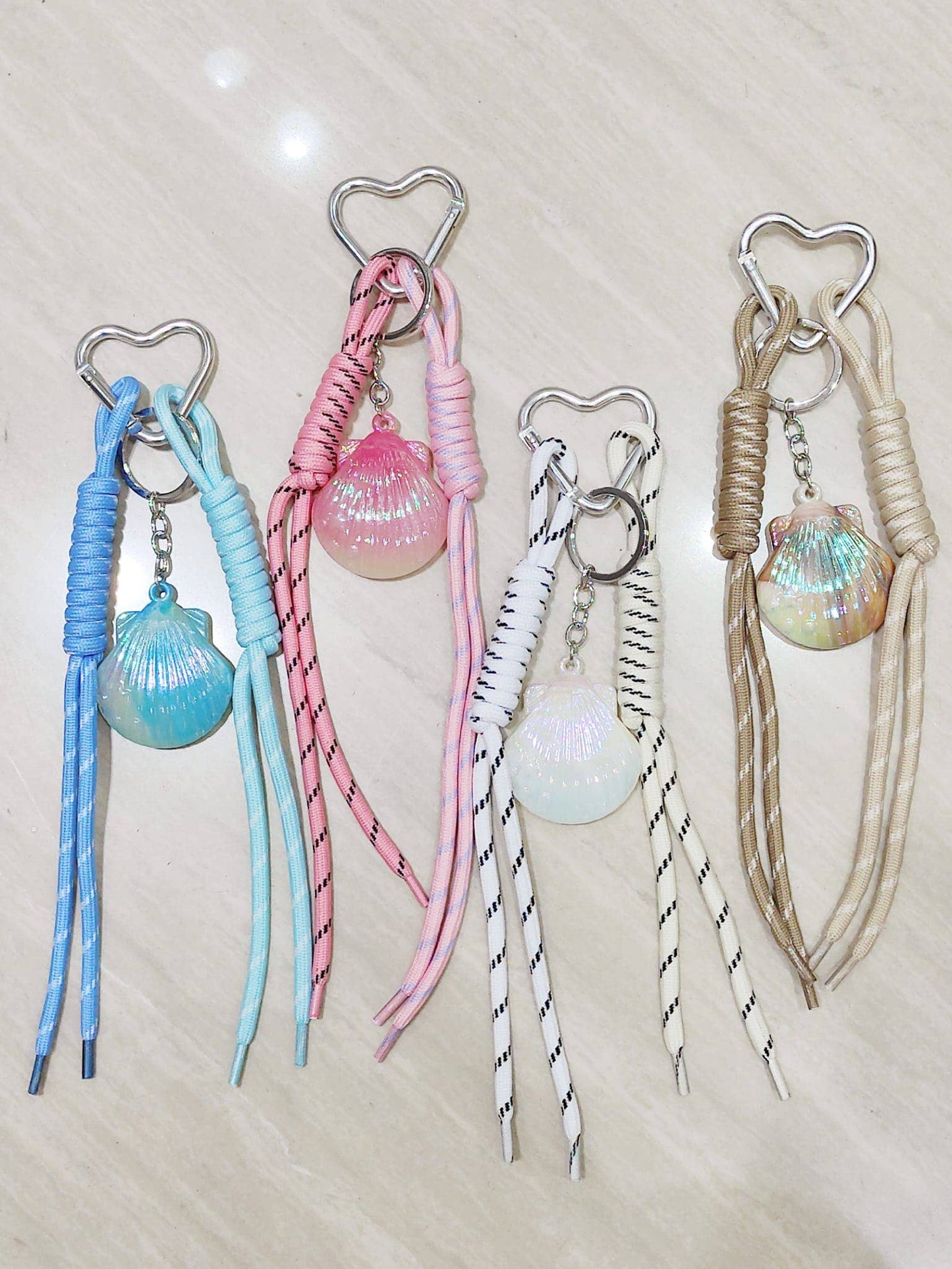 Porte Clé Fantaisie coquillage Résine
