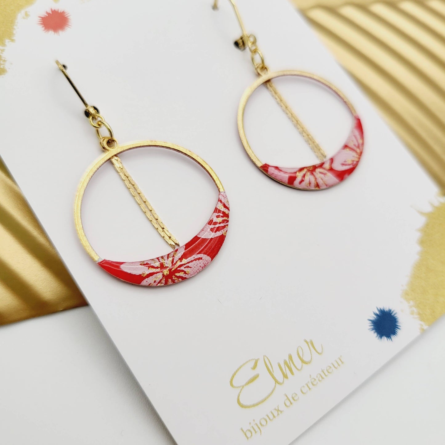 Boucles d'oreilles URA