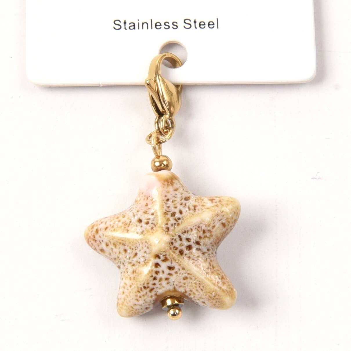 Charm étoile de mer à clips - Charm