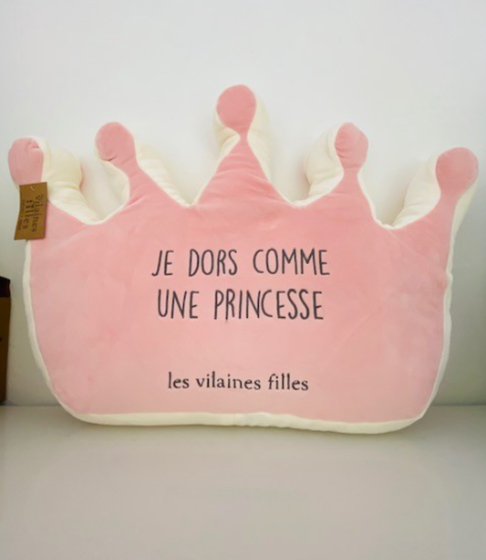Coussin Couronne pour les princesses