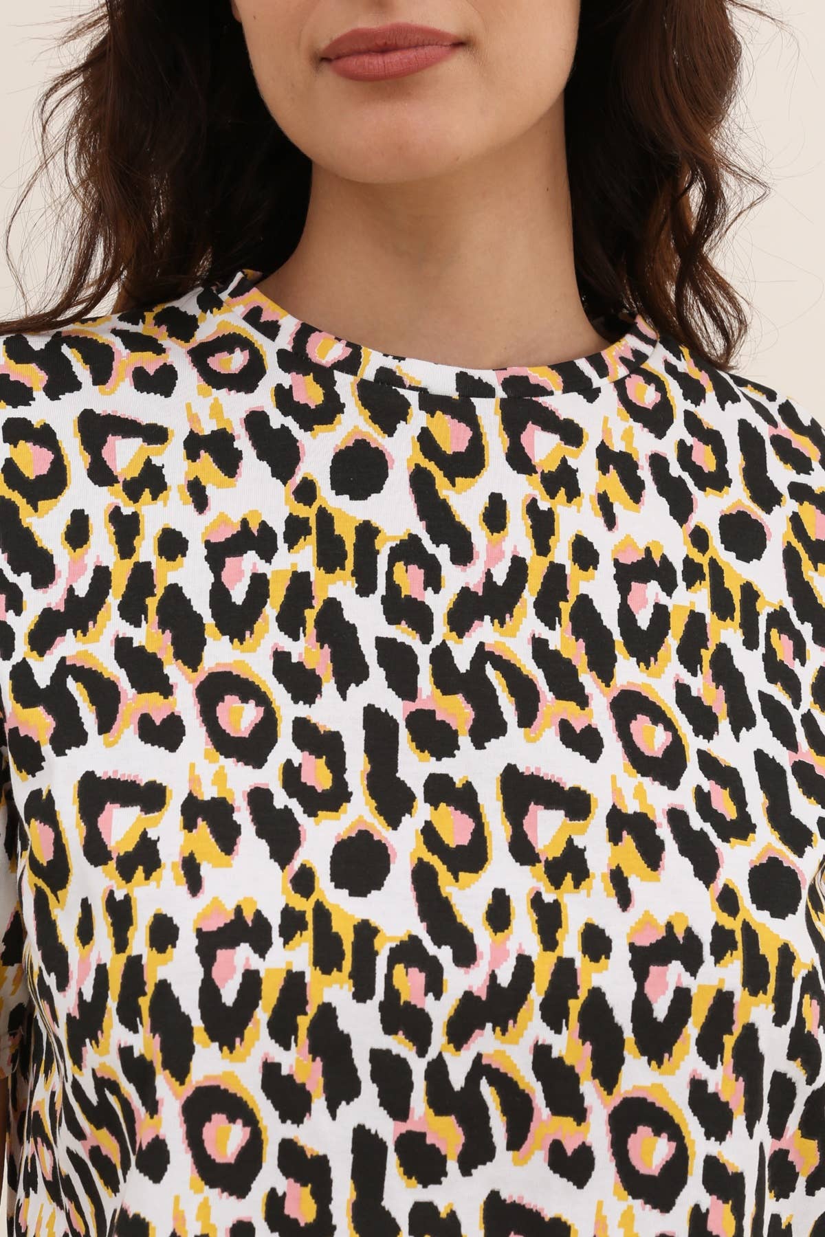 T SHIRT IMPRIMÉ LÉOPARD