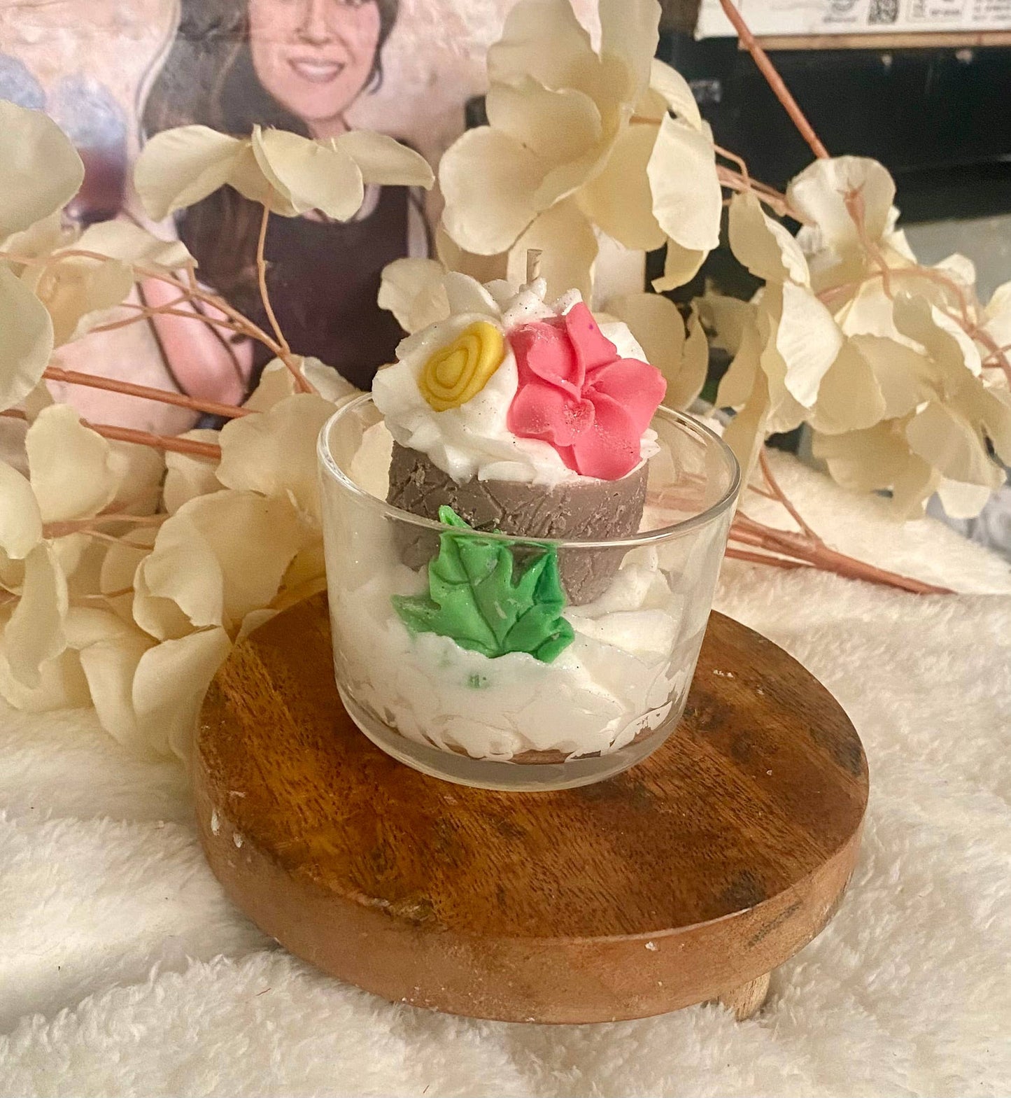 Bougie gourmande noix de coco