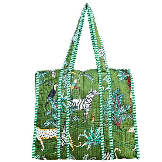 Tote Bag Veerle | Safari Vert