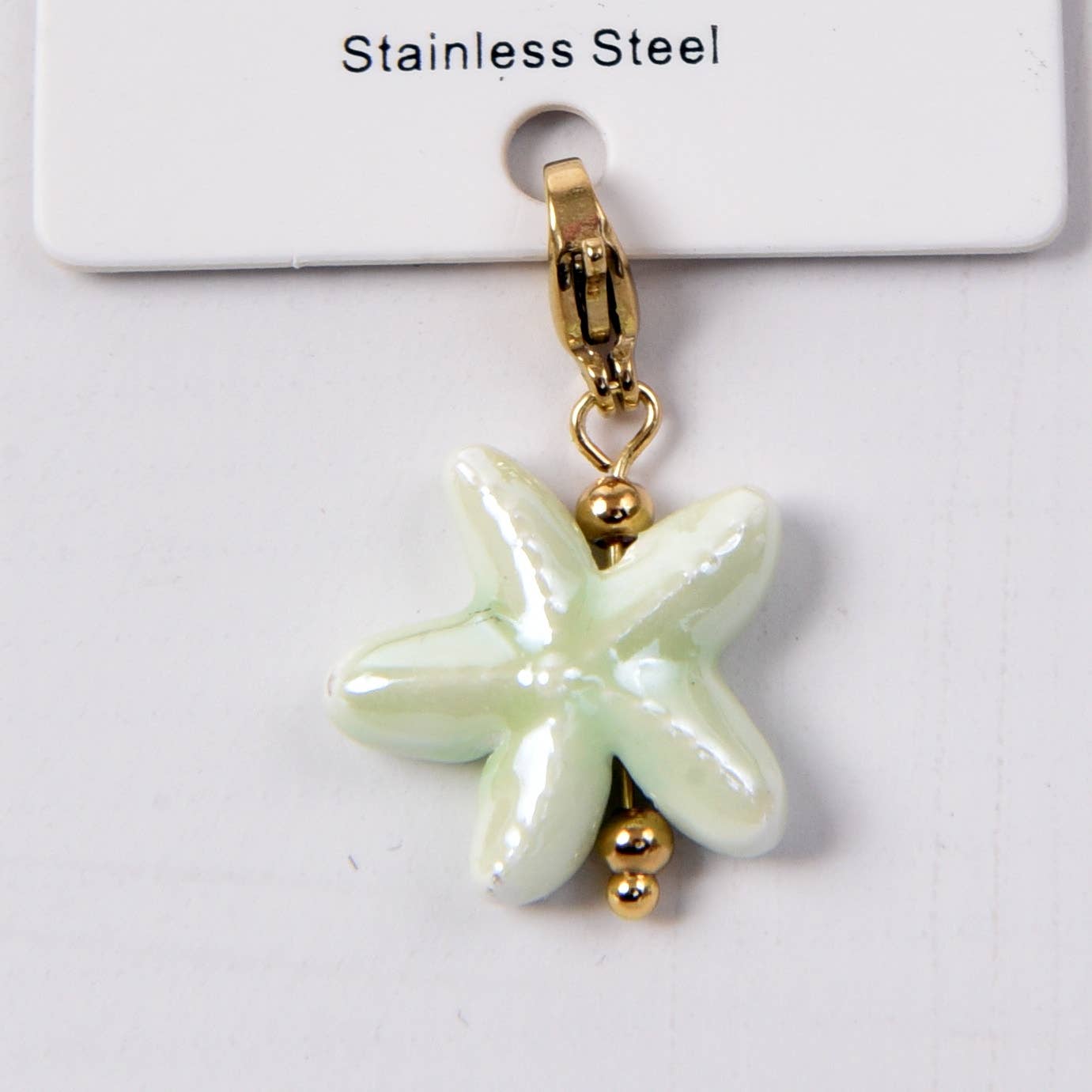 Charm étoile de mer à clips - Charm