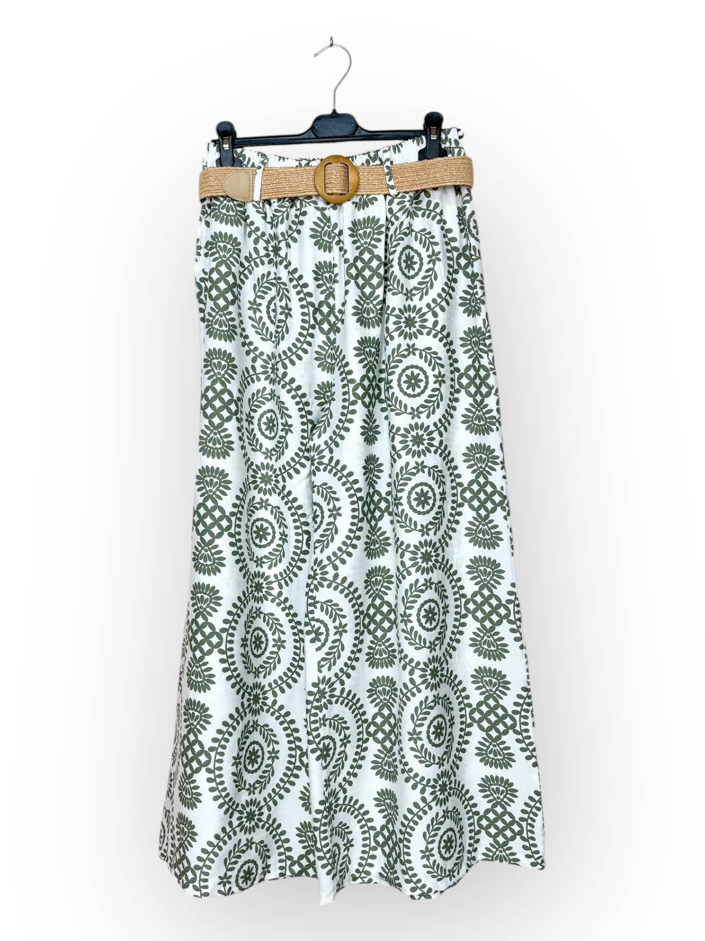 SP 26203 - Pantalon Ample à Motifs géométriques