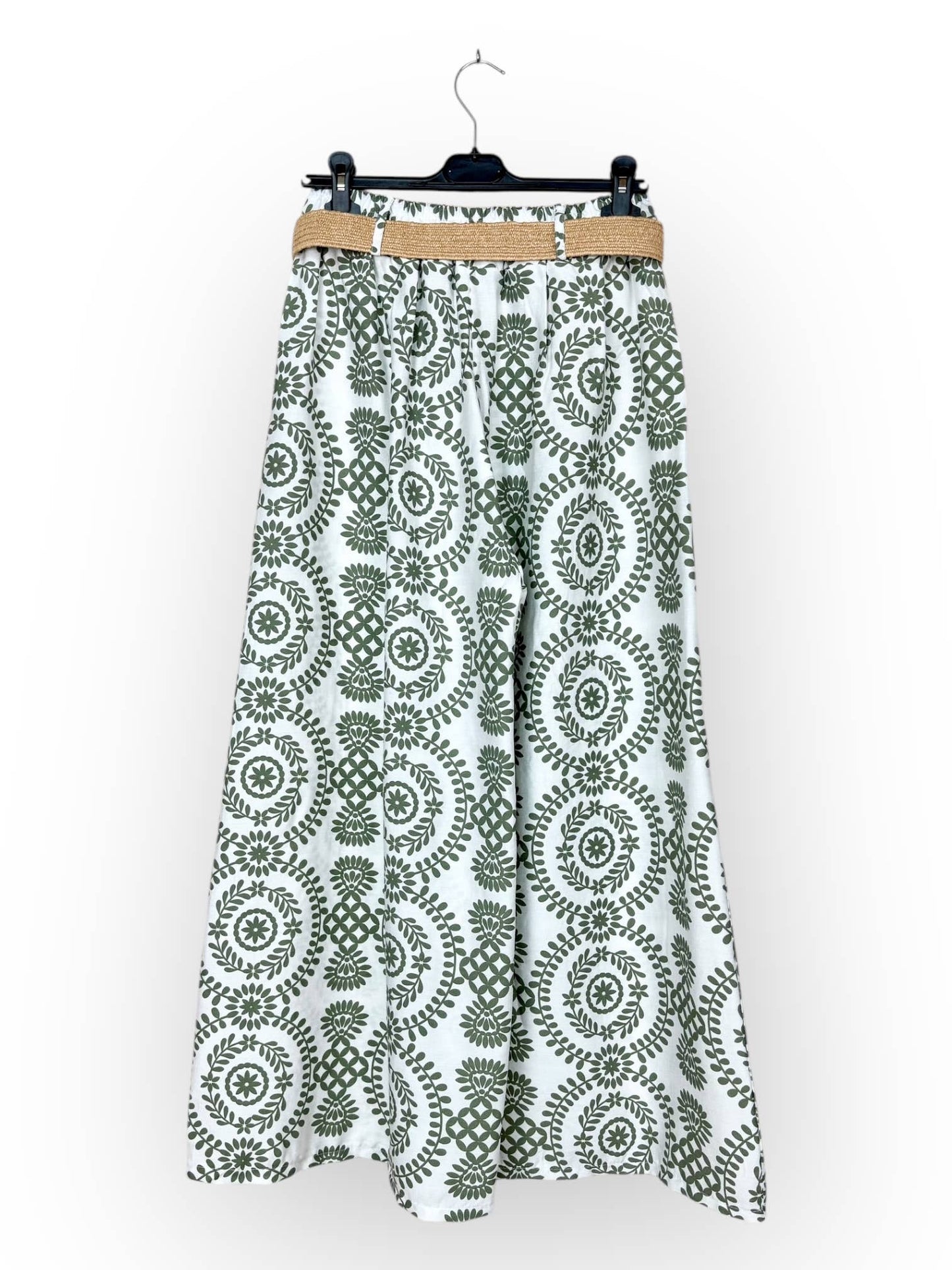 SP 26203 - Pantalon Ample à Motifs géométriques