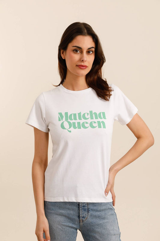 T-SHIRT "MATCHA QUEEN"