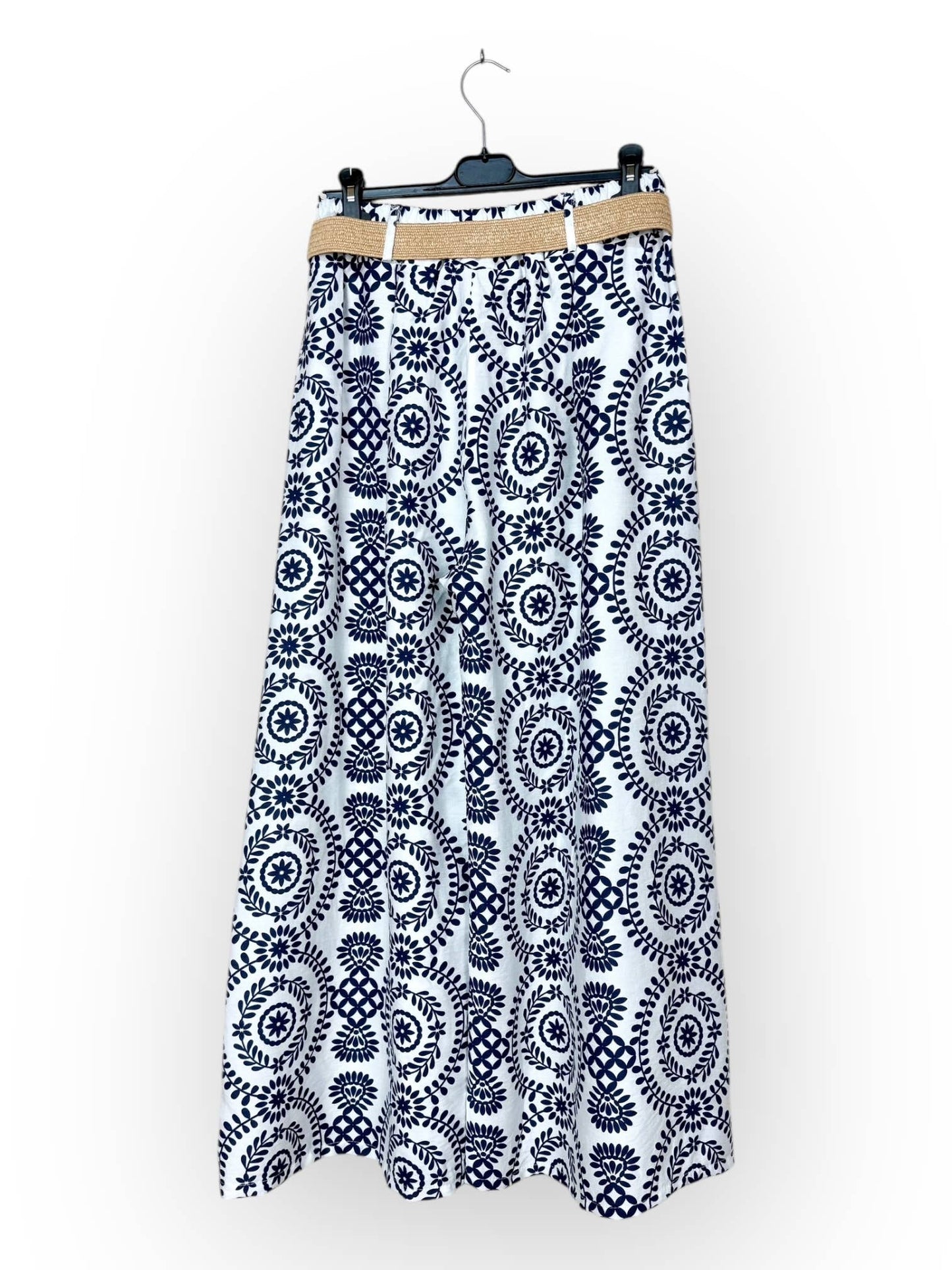 SP 26203 - Pantalon Ample à Motifs géométriques