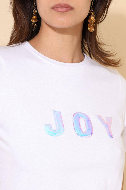 T-SHIRT "JOY" HOLO