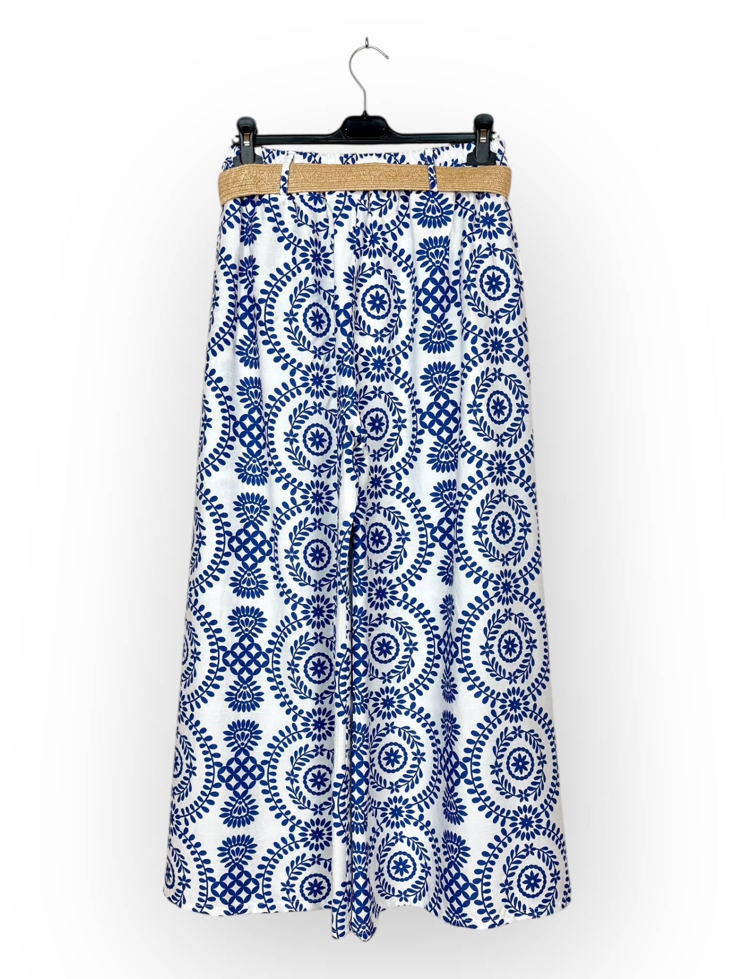 SP 26203 - Pantalon Ample à Motifs géométriques