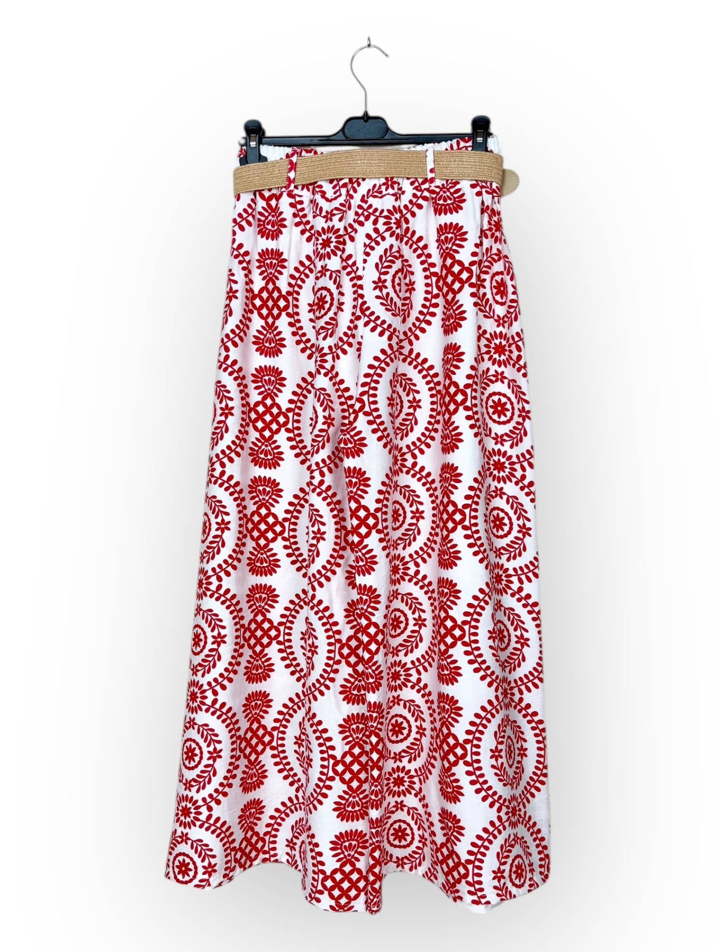 SP 26203 - Pantalon Ample à Motifs géométriques