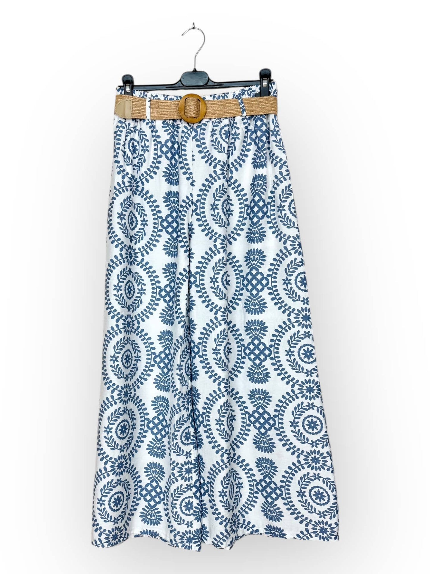 SP 26203 - Pantalon Ample à Motifs géométriques