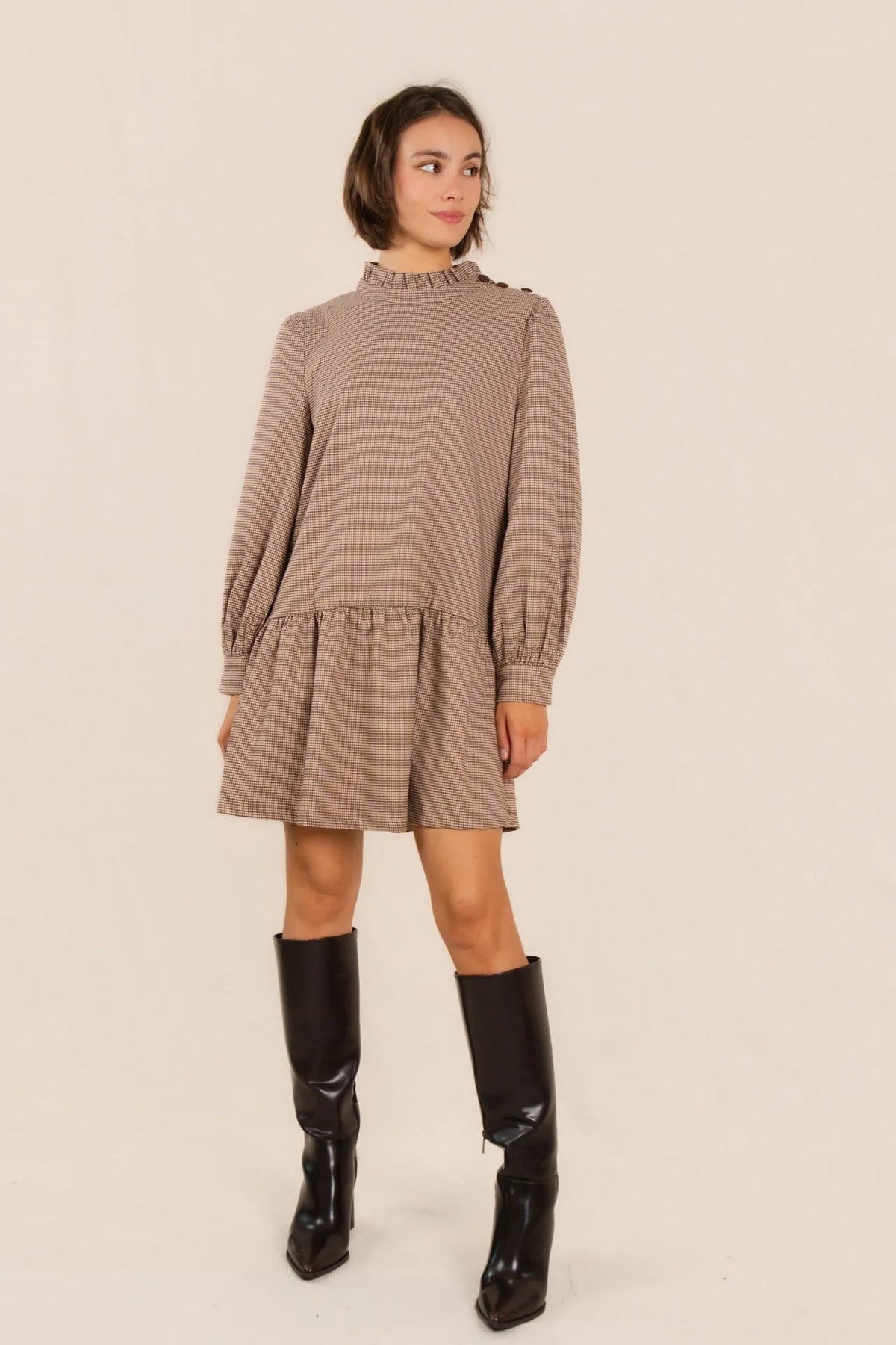Robe petit carreau