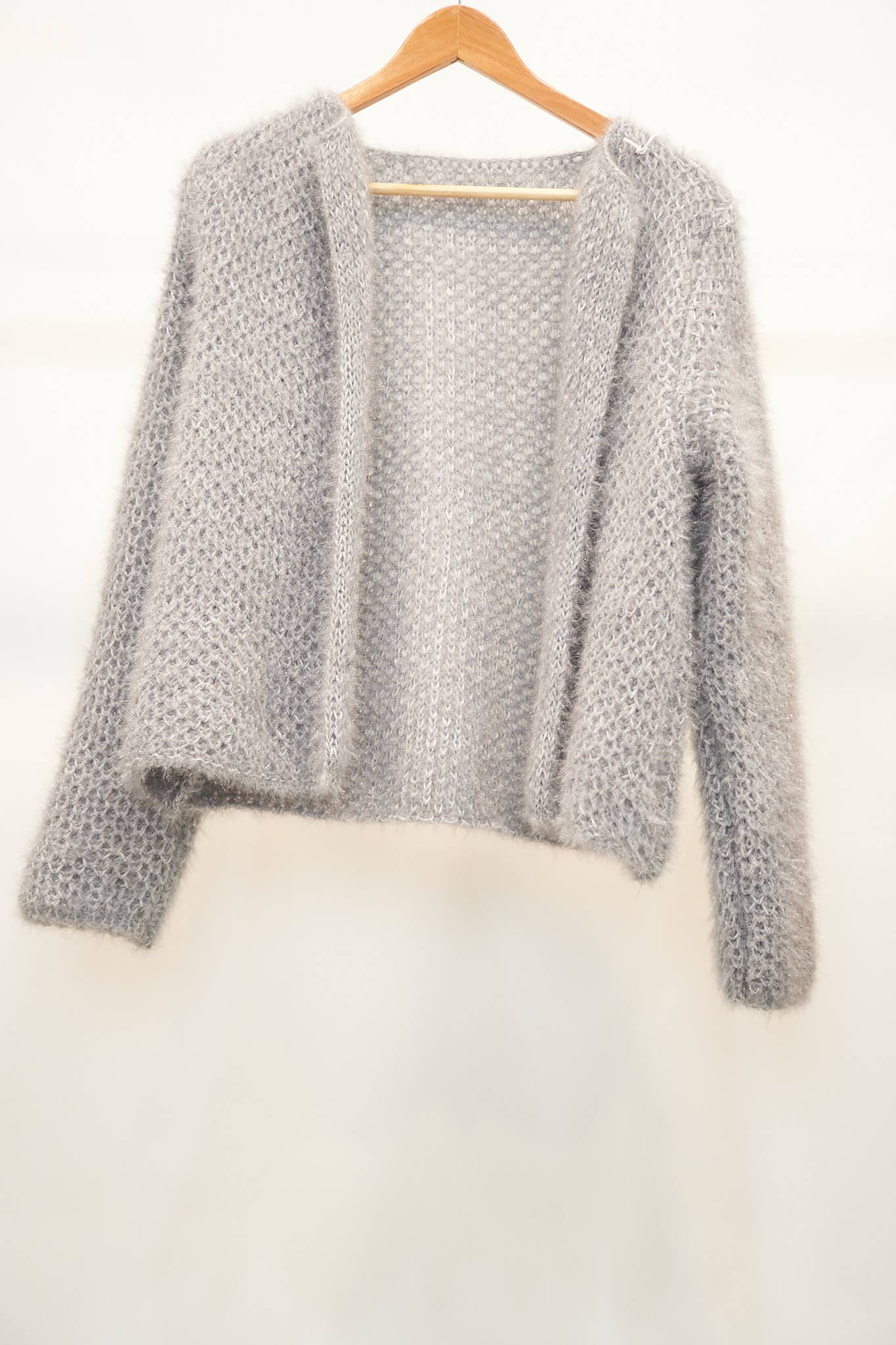 Gilet court fluffy I1032