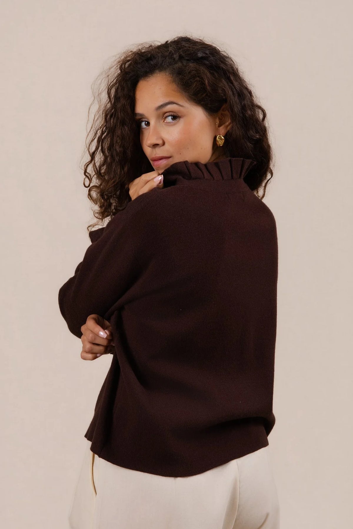Gilet col montant
