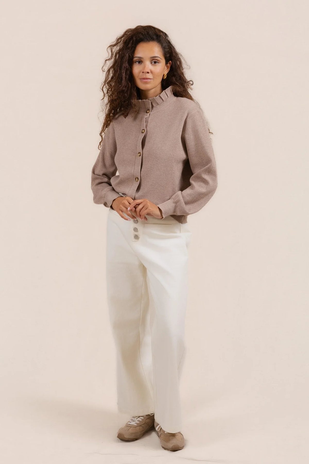 Gilet col montant