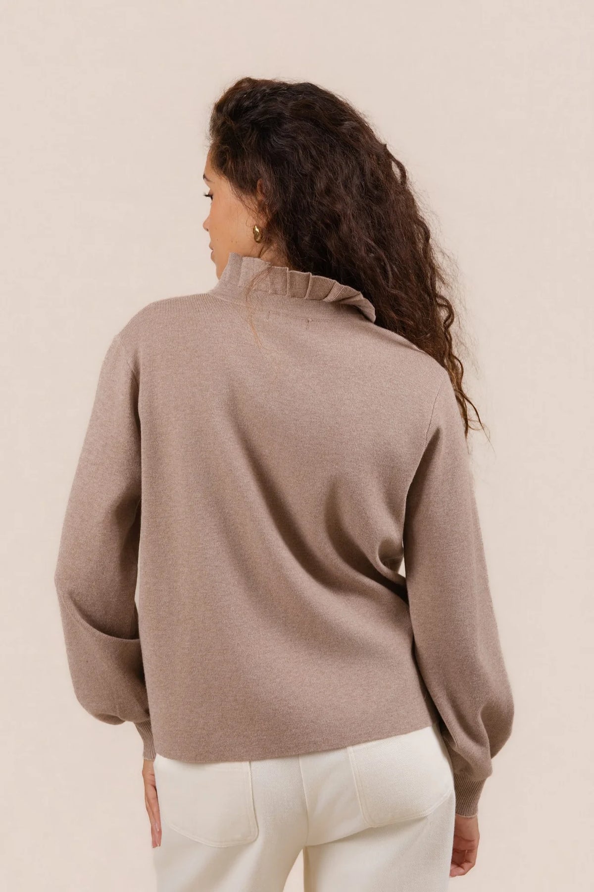 Gilet col montant
