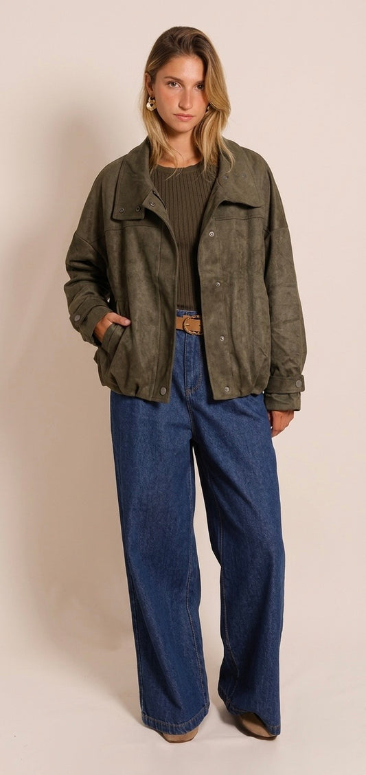 Veste kaki