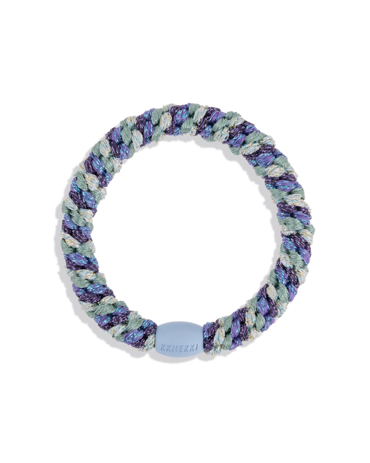 Purple green glitter