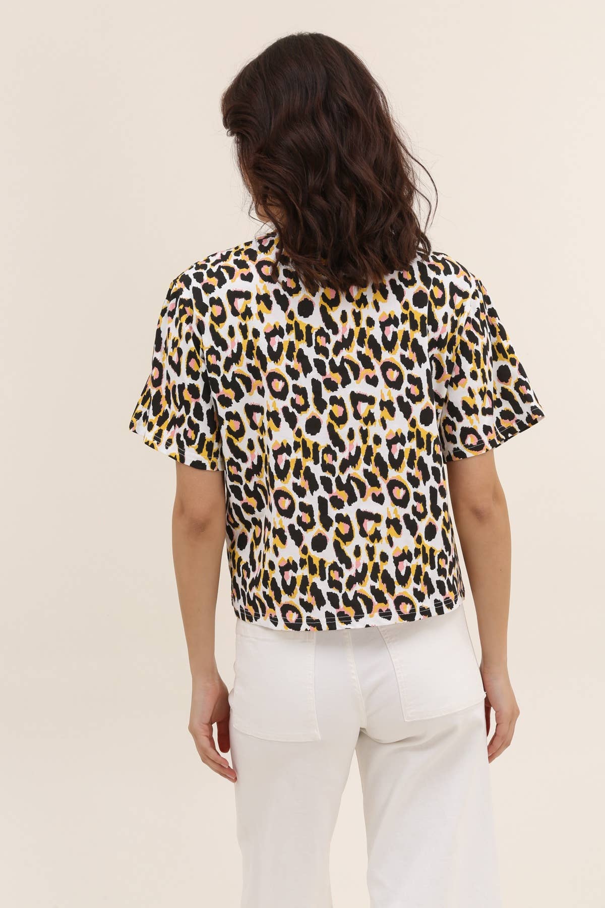 T SHIRT IMPRIMÉ LÉOPARD