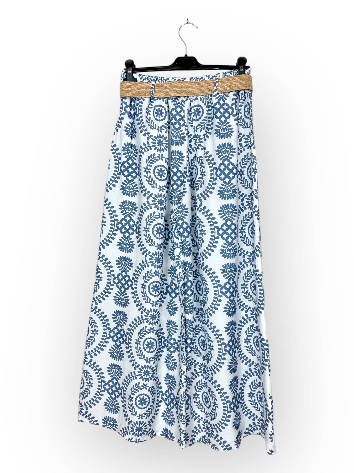 SP 26203 - Pantalon Ample à Motifs géométriques