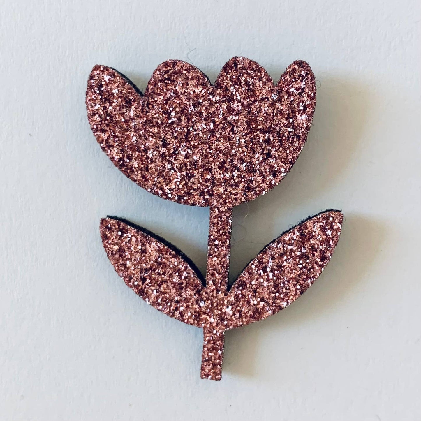 Pin's en paillettes - Fleur