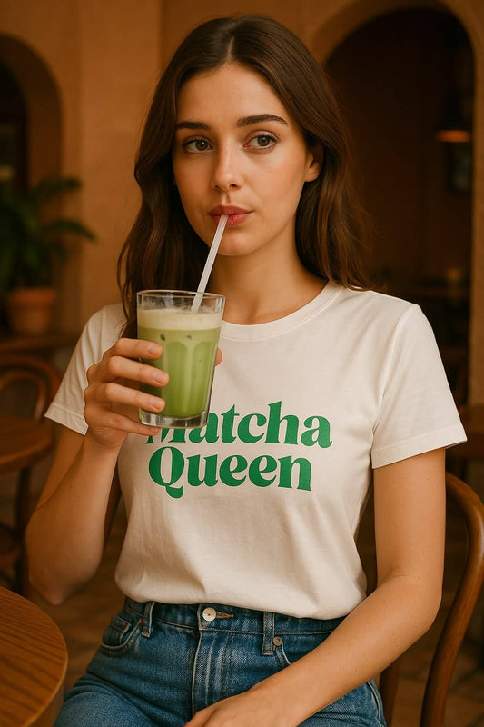 T-SHIRT "MATCHA QUEEN"