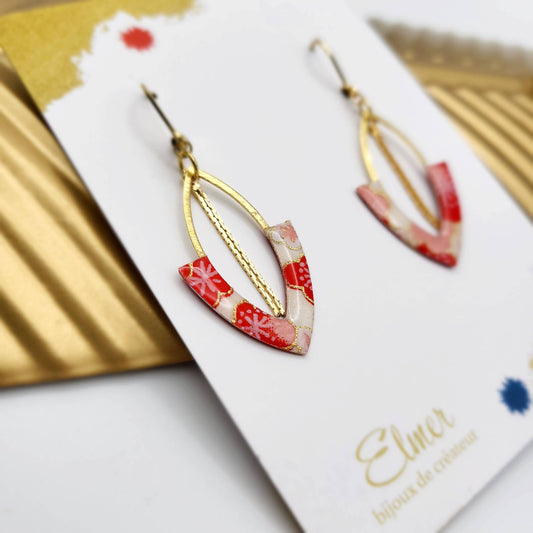 Boucles d'oreilles KOKI mi-longues