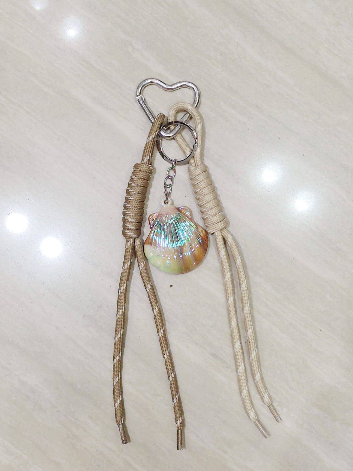 Porte Clé Fantaisie coquillage Résine